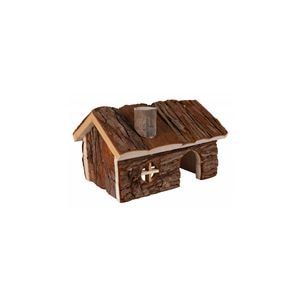 Casuta Pentru Rozatoare, Trixie, Hendrik, Lemn De Scoarta, 20x12x17 cm, 6160