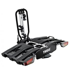 Suport biciclete Thule EasyFold XT 3 cu prindere pe carligul de remorcare - pentru 3 biciclete - 13pini, Otel, Gri,Negru