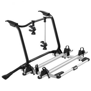 Suport de biciclete Thule WanderWay 2 cu platforma ridicata, dedicat pentru Volkswagen T6, Aluminiu,Otel, Negru