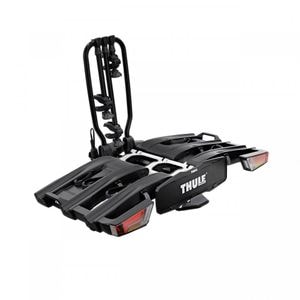 Suport biciclete Thule EasyFold XT 3B, pentru 3 biciclete cu prindere pe carligul de remorcare dedicat FIX4BIKE , 13 pini , pliabil ,aluminiu, Aluminiu,Otel, Negru
