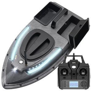Barca Nadit si Momit iUni U90, GPS, 2 cuve, 1.5kg, 500m, 18000mAh, 6km/h, Telecomanda 2.4GHz