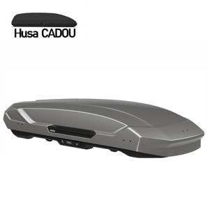Cutie portbagaj Thule Motion 3 XL, deschidere dubla, 500L, 215x89x43cm, Titan lucios