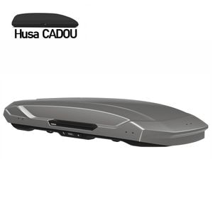 Cutie portbagaj Thule Motion 3 XL Low, deschidere dubla, 400L, 216x89x35cm, Titan lucios