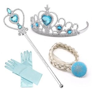 Set patru accesorii printesa Elsa Frozen ,IdeallStore, 3-12 ani