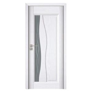 Usa interior din MDF Novo Doors ND07 LUX PREMIUM, Cadru din lemn masiv, Kit complet, Toc reglabil de 30 cm inclus, Plinta pe Ambele Parti, 80x200 cm, Alb