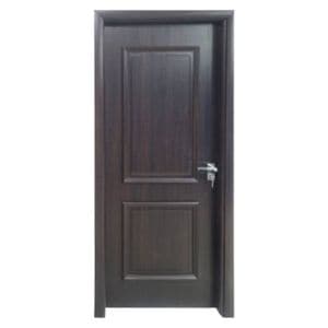 Usa interior din MDF Novo Doors ND09 LUX PREMIUM, Cadru din lemn masiv, Kit complet, Toc reglabil de 30 cm inclus, Plinta pe Ambele Parti, 80x200 cm, Wenge