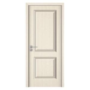 Usa interior din MDF Novo Doors ND09 LUX PREMIUM, Cadru din lemn masiv, Kit complet, Toc reglabil de 30 cm inclus, Plinta pe Ambele Parti, 80x200 cm, Crem
