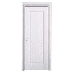 Usa interior din MDF Novo Doors ND83 LUX PREMIUM, Cadru din lemn masiv, Kit complet, Toc reglabil de 30 cm inclus, Plinta pe Ambele Parti, 70x200 cm, Alb