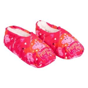 Botosei de casa, caldurosi, cu talpa antiderapanta, multicolor, 31-34, Peppa Pig