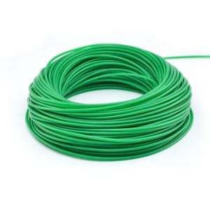 Kit luminos tuning roti bicicleta ProCart, fir El Wire flexibil, verde