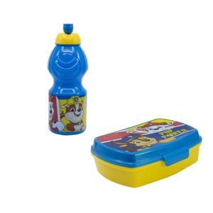 Set cutie sandwich si sticla pentru lichide, 400 ml, fara BPA, multicolor, Boys, Paw Patrol