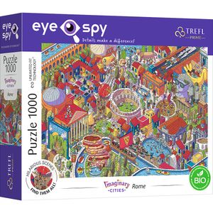 Puzzle, Trefl, Model Roma, 1000 piese, Multicolor