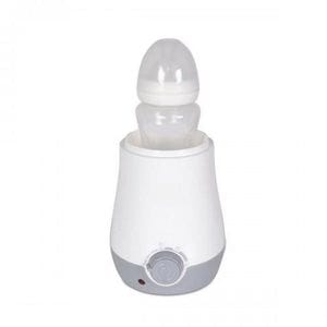Incalzitor biberoane si mancare copii NOVOKIDS Baby Uno, Capacitate 1 biberon, Functie sterilizare suzete si obiecte mici, Putere 150W, Alb cu Gri