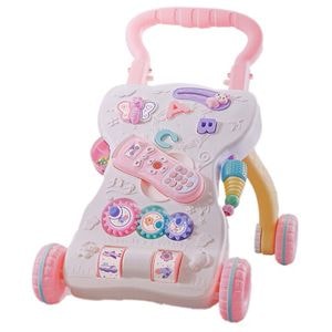 Antemergator Salamandra Kids, Jucarii Detasabile, Telefon, Forme Geometrice, Zornaitori, Litere, Lumini si Sunete, 45 cm