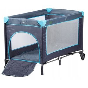 Patut PLIABIL Bubble Royal Junior, 126 x 77 cm, Design Durabil ce garanteaza STABILITATEA, Dotat cu Blocare speciala ce impiedica ACCIDENTAREA, SALTEA din Spuma