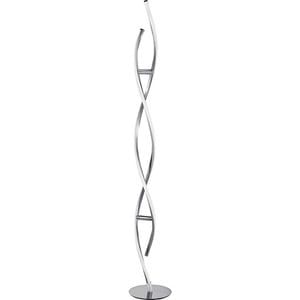Lampadar LED, 25W, clasa energetica E, 20x20x136 cm, Argintiu