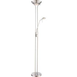 Lampadar LED NOVEL, 20W, clasa energetica E, 25.5x180 cm, Nichel