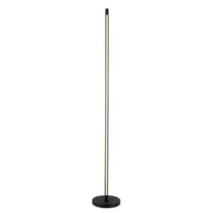 Lampadar LED NOVEL, 18 W, clasa energetica F, 25x151 cm, Negru