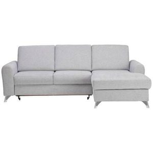 Coltar extensibil CANTUS, 3 locuri, 244 x 167 x 91 cm, gri deschis