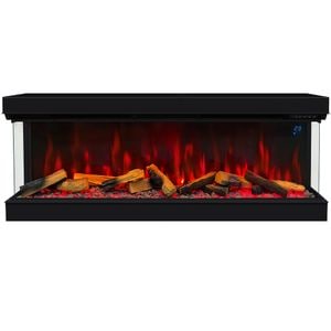 Semineu electric incorporabil 3D, cu sunet, WI-FI, 7 culori, 125 cm, Safecare