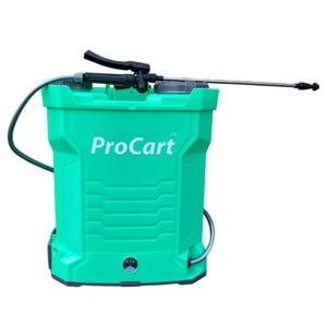 Pompa de stropit electrica premium, PROCART, acumulator lithium-ion, capacitate 20 litri, autonomie 4 ore, bretele prindere cu protectie