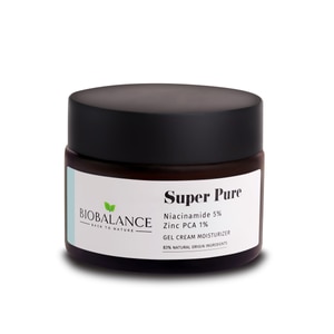 Super Pure Crema-gel purifianta cu Niacinamide 5% + Zinc PCA 1%, pentru ten gras, acneic sau mixt, Bio Balance, 50 ml