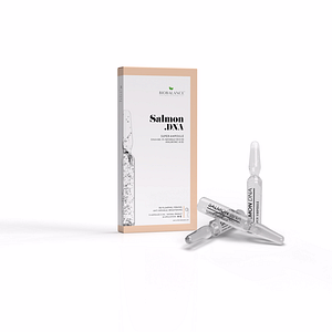Salmon DNA Fiole concentrate antiaging, cu acid hialuronic din caviar de somon, Bio Balance, 10 x 2 ml