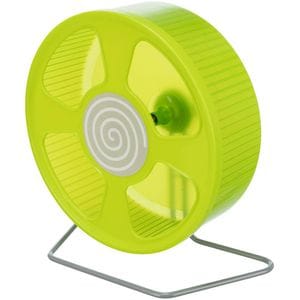Roata De Alergare Pentru Rozatoare, Trixie, Cu Suport, Plastic, 33 cm, Diverse Culori, 61012