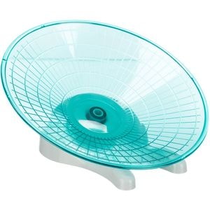 Carusel Disc Pentru Rozatoare, Trixie, 17 cm, Gri/Turcoaz, 60811