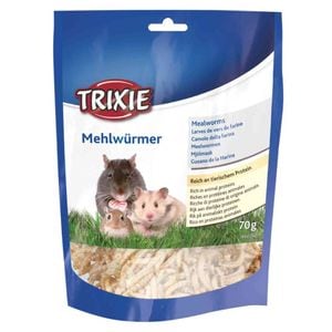 Recompense pentru rozatoare Trixie 60792, viermi de faina, uscati, 70g