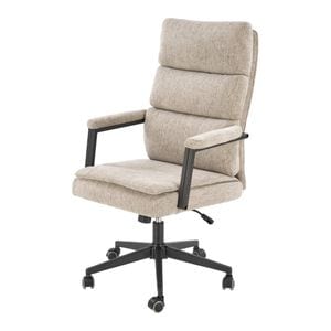 Scaun directorial DRIMUS HM Adriano, Cu brate, Stofa, 18 kg, Bej