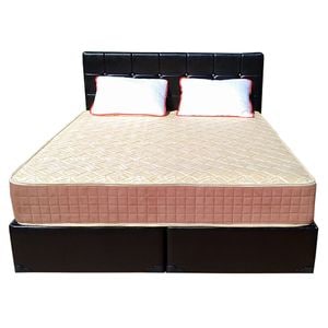 Set Saltea ROMA Superortopedica Lux plus 2 perne microfibra, DRIMUS, 50 x 70, 160 x 200 x 23 cm, Bej