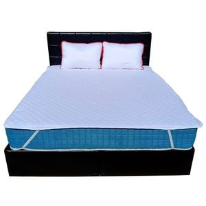 Set Saltea PARIS Memory Foam Silvercare plus 2 perne microfibra, DRIMUS, 50 x 70 plus Husa hipoalergenica, 140 x 200 x 23 cm, Bej