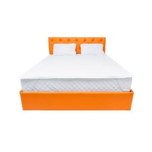 Set saltea URANUS Spring Comfort plus husa hipoalergenica plus 2 perne microfibra, DRIMUS, 50 x 70, 160 x 200 x 26 cm, Alb