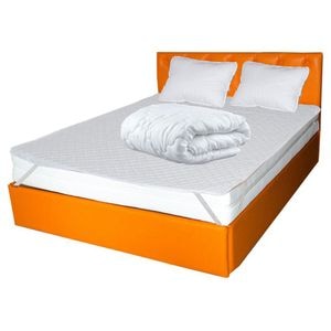 Set Saltea TERRA Standard Comfort plus 2 perne 50 x 70 plus Husa hipoalergenica plus Pilota iarna microfibra, DRIMUS, 180 x 200, 160 x 200 x 26 cm, Alb