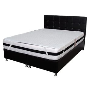 Saltea Memory Foam Crin plus Husa hipoalergenica, 180x200x25 cm, Alb
