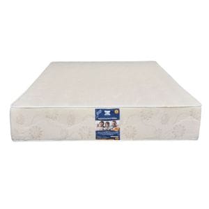 Saltea super ortopedica cu arcuri Flexo, 180 x 200 x 30 cm, plasa de arcuri tip bonell, fermitate tare, Alb