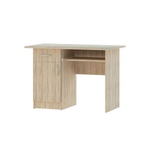 Birou haaus Togo, 1 Sertar, O Usa, Stejar Sonoma, 110 x 60 x 75 cm