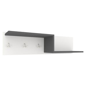 Cuieras haaus Grid, Antracit/Alb, 100 x 20 x 24 cm