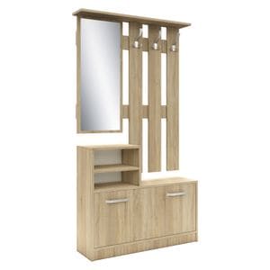 Cuier haaus Lyon, Stejar Sonoma, L 85 x l 24 x H 180 cm