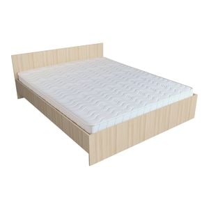 Pat haaus Remi, 200 x 160 cm, saltea spuma inclusa, Ulm Deschis
