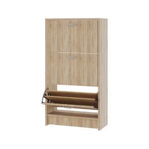 Pantofar haaus Rin, 3 Usi, Stejar Sonoma, 63 x 30 x 120 cm