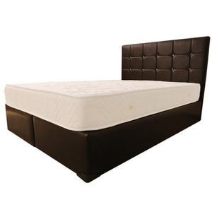 Saltea lux ortopedic DRIMUS DAFIN Salt Confort, 180x200x22 cm, plasa de arcuri tip bonell, fata vara-iarna, fermitate medie, Alb