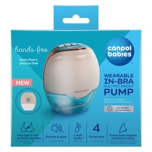 Pompa de san electrica Canpol babies, Hands Free 20/100, tip scoica