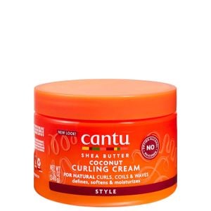 Crema modelatoare de bucle cu cocos, Cantu, 340 g