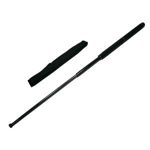 Baston telescopic cromatic, IdeallStore, 80 cm, negru, teaca inclusa