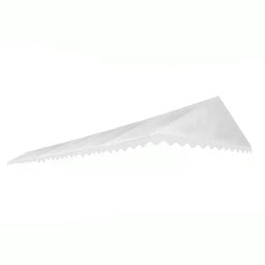 Acoperis pentru cort de 12x6x2.6/3.7 metri, PROCART, ignifugat, 480 g/mp, prindere scai, PVC, alb
