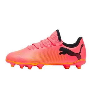 Ghete Fotbal Puma Future 7 Play FG/AG JR, Portocaliu