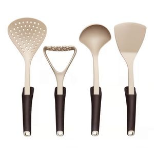 Set ustensile bucatarie AMBITION Brown Stone, 4 piese
