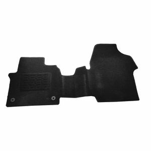 Covoras Auto Stil Mocheta din Material Moale si Flexibil Compatibil cu Citroen Jumpy 3, Fiat Scudo 3, Peugeot Expert 3 si Hyundai Proace 2, Culoare Negru